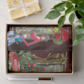 オールドアムステルダムの通りシーン 薄葉紙 (ギフト)