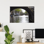 オールドアムステルダムブリッジ ポスター (ホームオフィス)