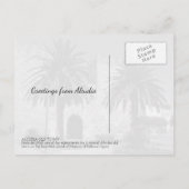 オールドアルクディアタウンマジョルカマヨルカスペインスペイン土産 ポストカード (裏面)