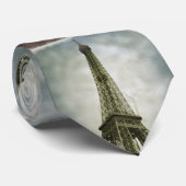 オールドアンティークフォトエッフェルタワーパリネックタイ ネクタイ (ロール)