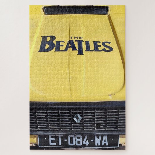 オールドイエローバフランスのン ジグソーパズル (縦)