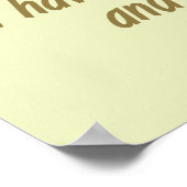 オールドイザークウォルトンことわざブラウントラウト魚釣り ポスター (角)