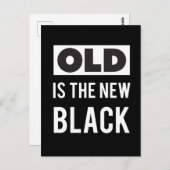 オールドイズニューブラック - ただの遊び or 誕生日 ポストカード (正面/裏面)