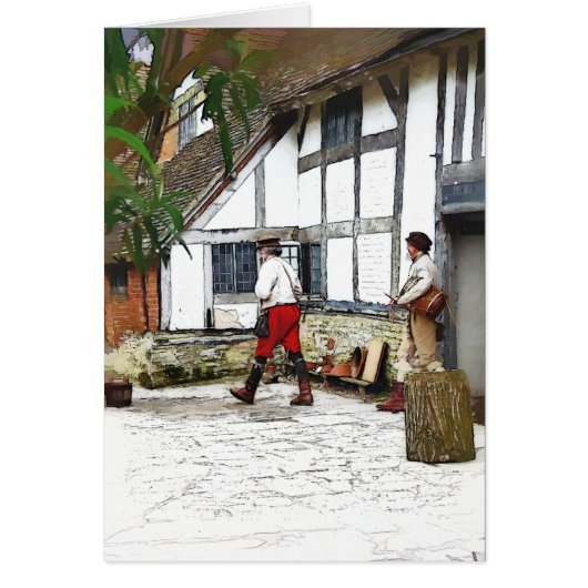 オールドイングランドのカード (正面)