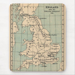オールドイングランドの地図 マウスパッド