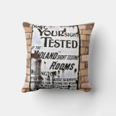 オールドイングランドヴィンテージ標識 クッション (裏面)