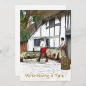 オールドイングランド招待状 (正面/裏面)