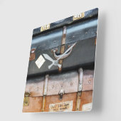 オールドイングランド スクエア壁時計 (傾斜)