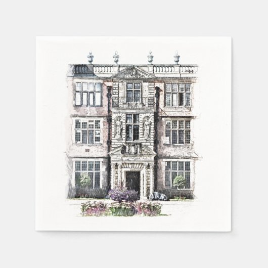 オールドイングランド スタンダードカクテルナプキン (正面)