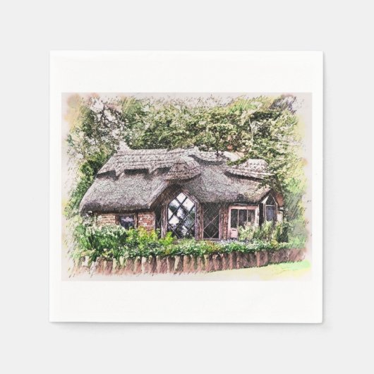 オールドイングランド スタンダードカクテルナプキン (正面)