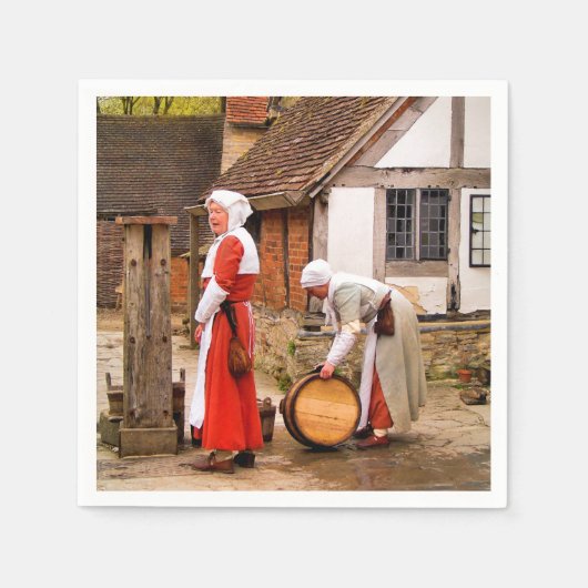 オールドイングランド スタンダードカクテルナプキン (正面)