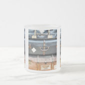 オールドイングランド フロストグラスマグカップ (中央)