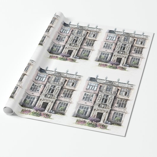 オールドイングランド ラッピングペーパー (アンロールド)