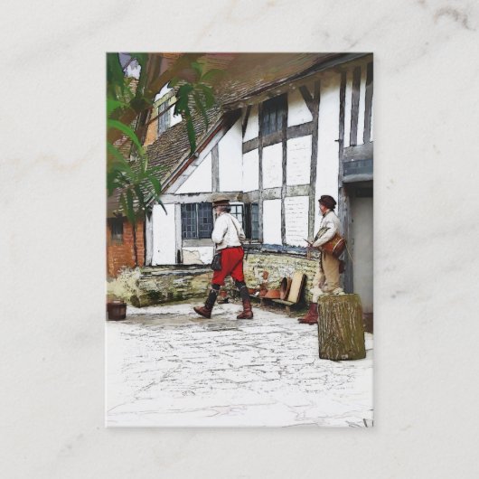 オールドイングランド 名刺 (正面)