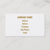 オールドイングランド 名刺 (裏面)