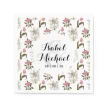 オールドイングリッシュガーデンヴィンテージフローラルパターン