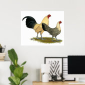 オールドイングリッシュクリームバターカップ ポスター (ホームオフィス)