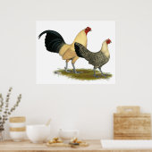 オールドイングリッシュクリームバターカップ ポスター (キッチン)