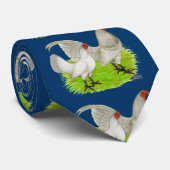 オールドイングリッシュゲームセルフブルー ネクタイ (ロール)