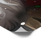 オールドイングリッシュシェプドッグクリスマスフェスティバル ポスター (角)