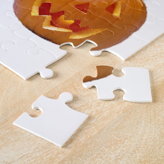 オールドイングリッシュシェプドッグハロウィーンブー ジグソーパズル (側面)