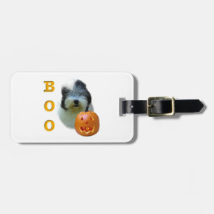 オールドイングリッシュシェプドッグハロウィーンブー ラゲッジタグ