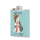オールドイングリッシュシェプドッグパパ フラスク (左)