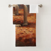 オールドイングリッシュシェプドッグin紅葉秋インスパイア バスタオルセット (インサイチュ)