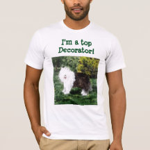 オールドイングリッシュシェプ絵画ドッグカスタム