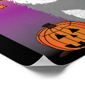 オールドイングリッシュシープドッグ魔女 ポスター (角)