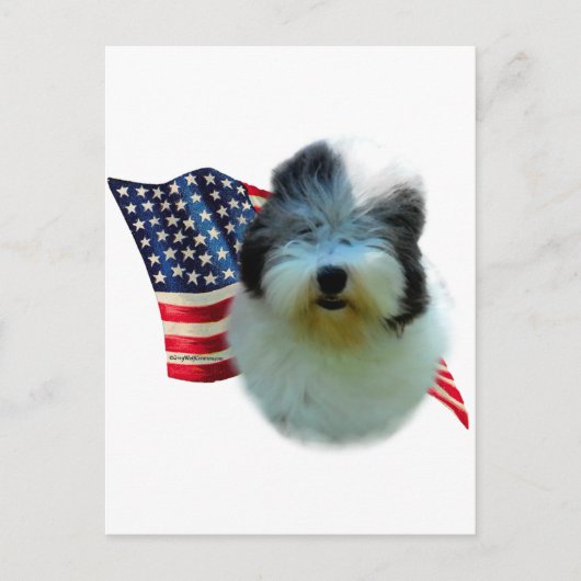 オールドイングリッシュ国旗 ポストカード (正面)