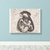 オールドインディアン墓地 キャンバスプリント (インサイチュ (ウッドフロア))