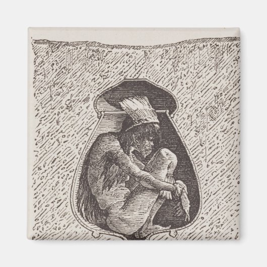 オールドインディアン墓地 マグネット (正面)