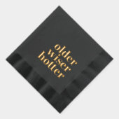 オールドウィザーホッター誕生日ナプキンス 箔ナプキン (右)