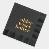 オールドウィザーホッター誕生日ナプキンス 箔ナプキン (左)