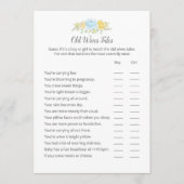 オールドウィッズテイルズボーイテディベアカード プログラム (正面)