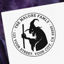 オールドウィッチハロウィーン差出人住所ゴムスタンプ