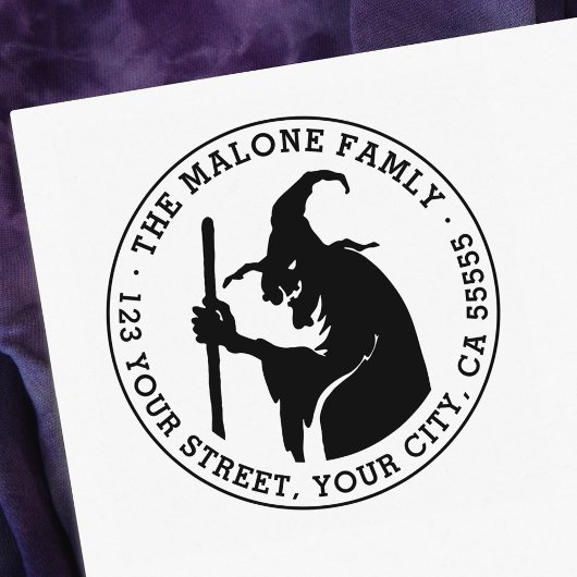 オールドウィッチハロウィーン差出人住所ゴムスタンプ ラバースタンプ