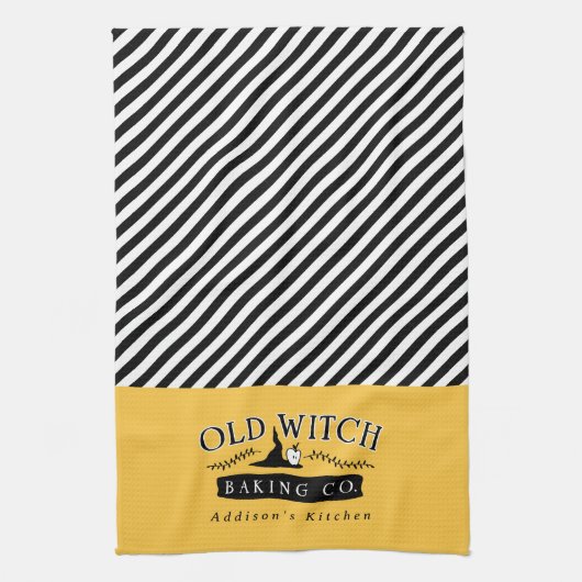 オールドウィッチベーキング会社パーソナライズされた キッチンタオル (縦)