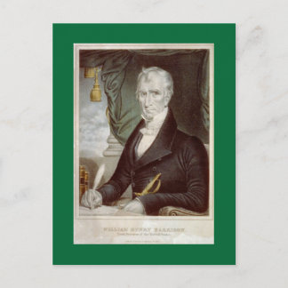 オールドウィリアム・ヘンリー・ハリソンポートレート ポストカード
