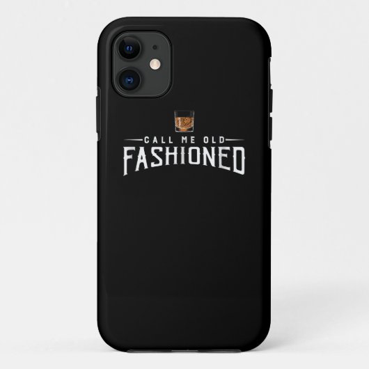 オールドウイスキーと呼ファッションドべ Case-Mate iPhoneケース (裏面)