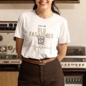 オールドウイスキーファッションド誕生日女子の名前 Tシャツ