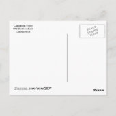 オールドウェザーズフィールドコネチカット葉書 ポストカード (裏面)