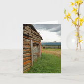 オールドウェストの思い出 カード (黄色い花)