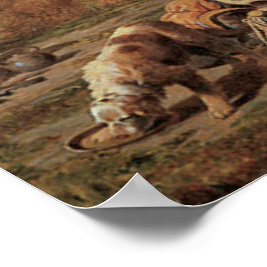 オールドウェストアドバイスオンザプレーリーアートプリントポスター ポスター (角)