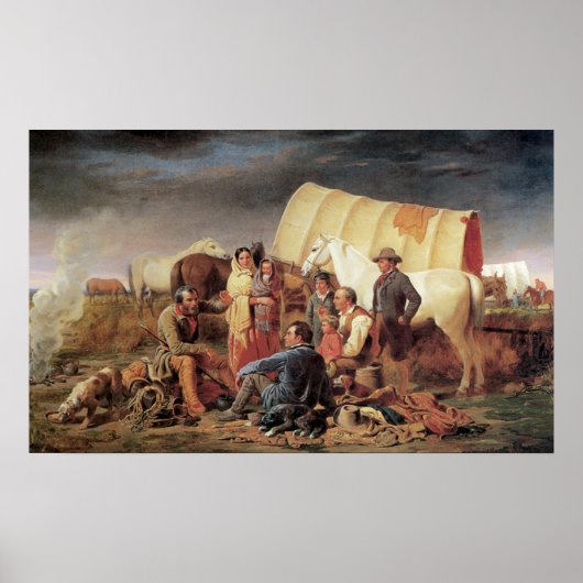 オールドウェストアドバイスオンザプレーリーアートプリントポスター ポスター (正面)