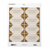 オールドウェストガラ ラベル (フルシート)