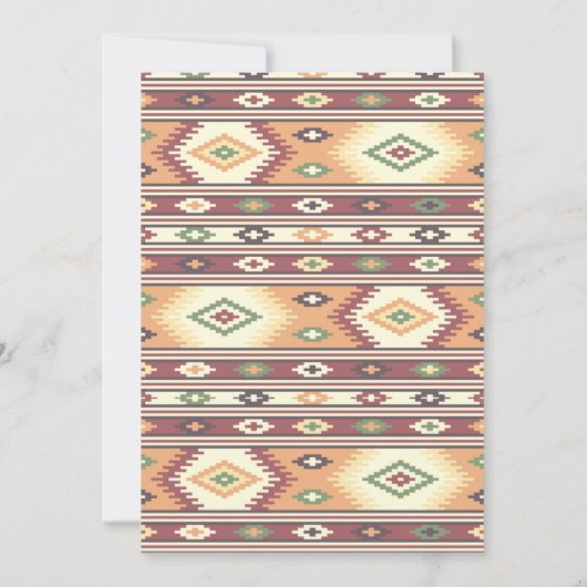 オールドウェストフロンティア結婚式招待状 招待状 (裏面)