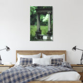 オールドウェストベリーガーデンズで愛の神殿 キャンバスプリント (インサイチュ (寝室))