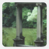 オールドウェストベリーガーデンズで愛の神殿 スクエアシール (正面)